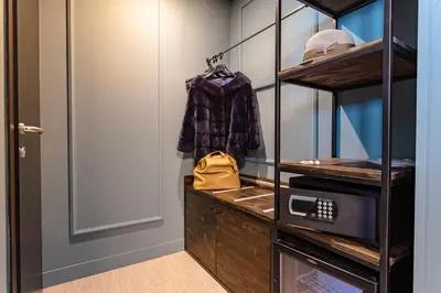 Cucina o angolo cottura di Hotel Ambra