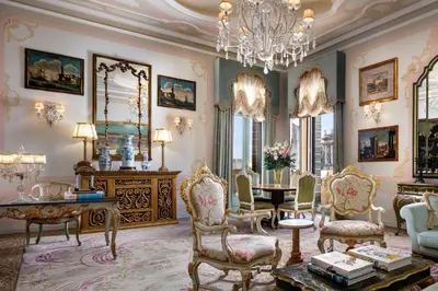 Area soggiorno di The Gritti Palace, a Luxury Collection Hotel, Venice