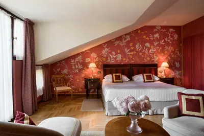Letto o letti in una camera di Hotel Villa Cipriani