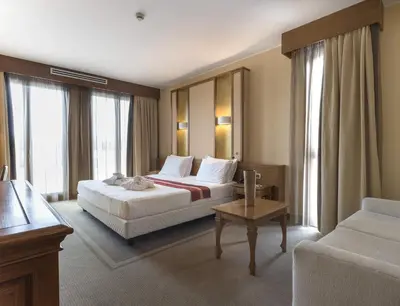 Letto o letti in una camera di Thai Si Royal Thai Spa