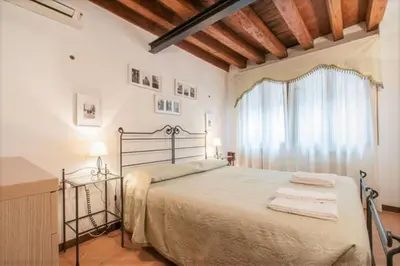 Letto o letti in una camera di Emmalu