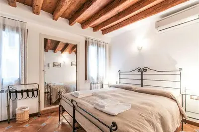 Letto o letti in una camera di Emmalu