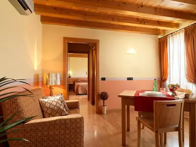 Area soggiorno di Hotel & Residence Roma