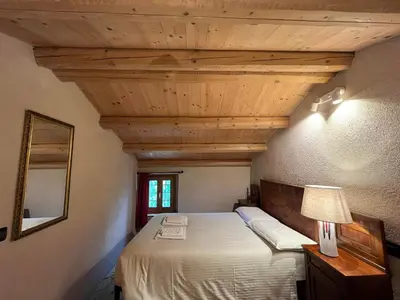 Letto o letti in una camera di Agriturismo Il Conte Vassallo