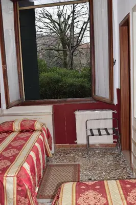 Letto o letti in una camera di Albergo Basilea