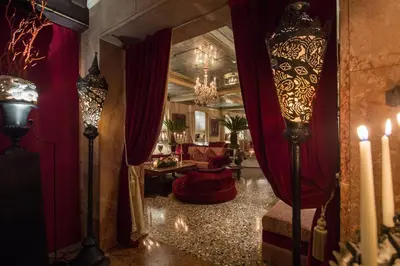 Area soggiorno di Hotel Metropole Venezia