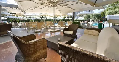 Area soggiorno di Hotel Bristol