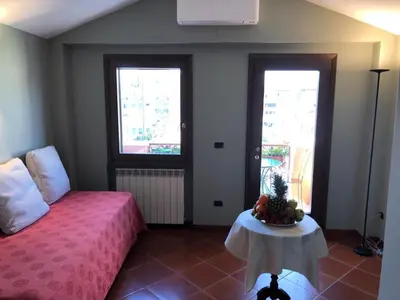 Letto o letti in una camera di Hotel Tiziano