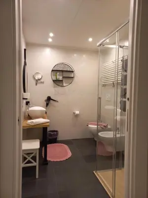 Bagno di TERRAZZA SAN VETTORE camere con colazione, Relax in collina con vista sui vigneti DOCG ASOLO
