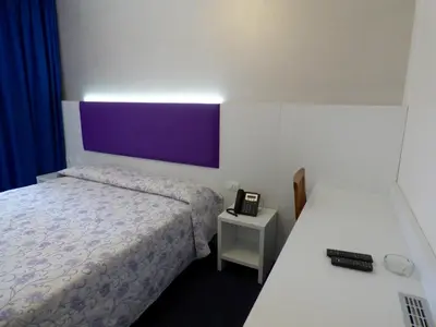 Letto o letti in una camera di Hotel Mon Repos