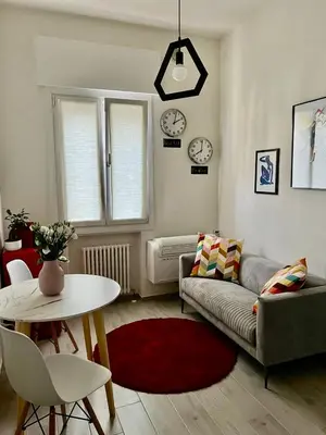 Area soggiorno di Padova Dream: flat in the heart of Padua