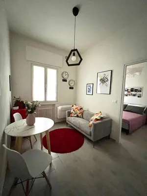 Area soggiorno di Padova Dream: flat in the heart of Padua