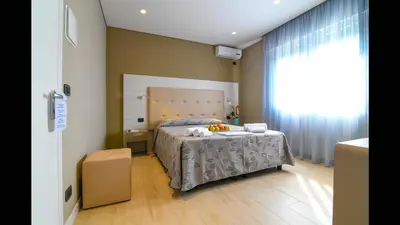 Letto o letti in una camera di Hotel Ristorante Fortuna
