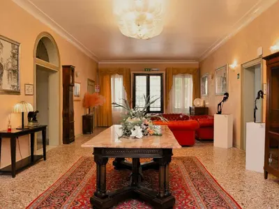 Area soggiorno di Hotel Villa Patriarca