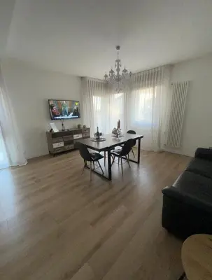 TV o dispositivi per l'intrattenimento presso Ca’ Uccelli-Stupendo Appartamento 5 min da Venezia