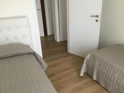 Letto o letti in una camera di Ca’ Uccelli-Stupendo Appartamento 5 min da Venezia