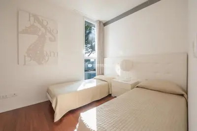 Letto o letti in una camera di Jesolo Lido Village Immobiliare Pacella