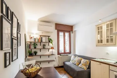 Area soggiorno di GuestHost - Padova Park della Valle Apartment