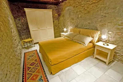 Letto o letti in una camera di Aiceltis
