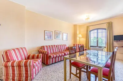 Area soggiorno di Molino Stucky Residence Bragosso