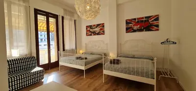 Letto o letti in una camera di Takate Collection