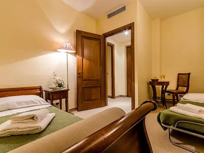 Letto o letti in una camera di Residenza Rivo Alto