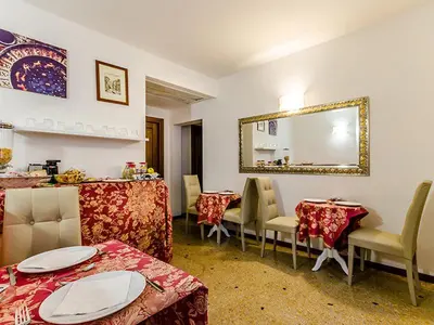 Area soggiorno di Residenza Rivo Alto