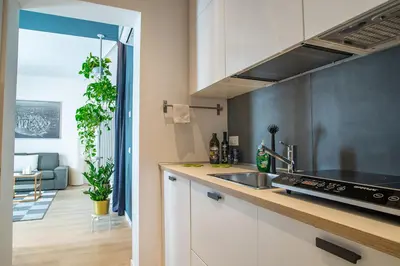 Cucina o angolo cottura di BR Treviso Train Station Apartments
