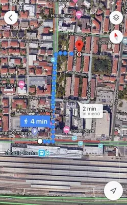 Il quartiere o una zona nella vicinanze dell'appartamento