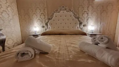 Letto o letti in una camera di Ca' Fabrizio close to San Marco