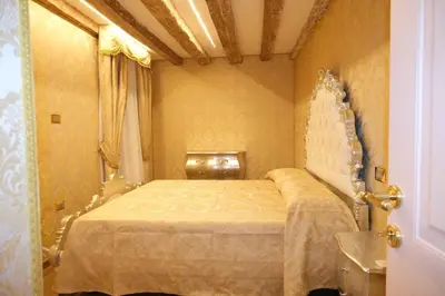 Letto o letti in una camera di Ca' Fabrizio close to San Marco