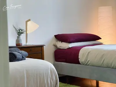 Letto o letti in una camera di Casa Trevigiana - Super location, fully equipped & spacious