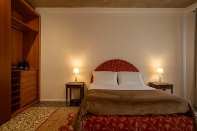 Letto o letti in una camera di Ca' Turelli Dimora Storica