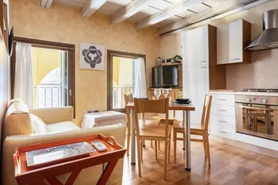 Cucina o angolo cottura di Residence dei Frutti in pieno centro - Il Gelso