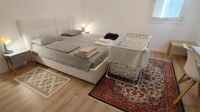 Letto o letti in una camera di B&B Al Vecio Morer