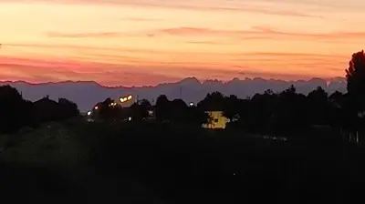 Paesaggio naturale nelle vicinanze del bed & breakfast
