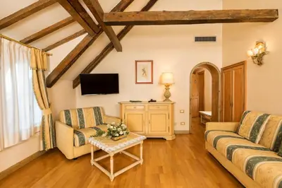TV o dispositivi per l'intrattenimento presso Hotel Villa Laguna