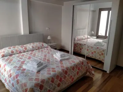 Letto o letti in una camera di Nic House