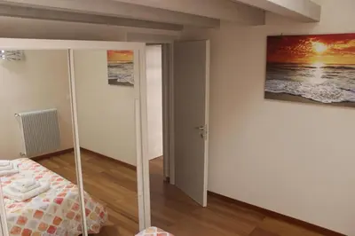 Letto o letti in una camera di Nic House