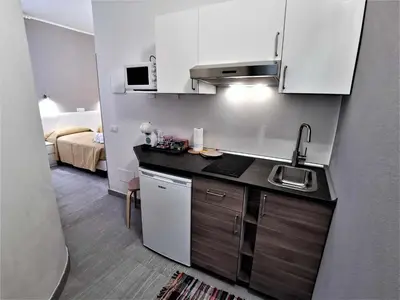 Cucina o angolo cottura di Casa Belfiore Vicenza Medici 17