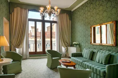 Area soggiorno di Maison Venezia | UNA Esperienze