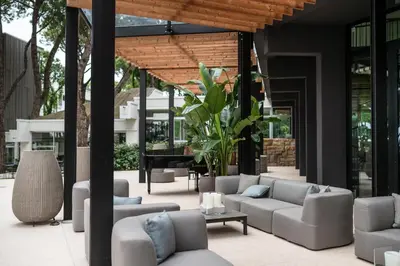 Area soggiorno di Bellevue Hotel & Resort