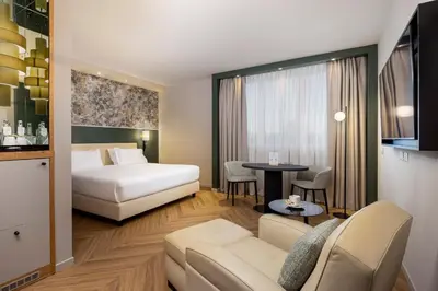 Letto o letti in una camera di Crowne Plaza Padova by IHG