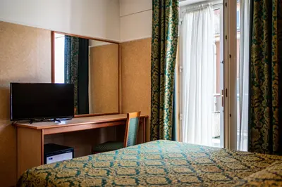 TV o dispositivi per l'intrattenimento presso Hotel Mary