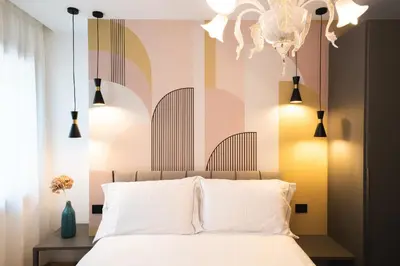 Letto o letti in una camera di AL TIGLIO