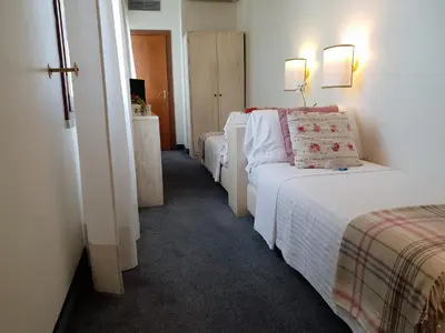 Letto o letti in una camera di Albergo Al Moretto