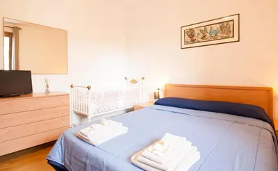 Letto o letti in una camera di Casa Diamante
