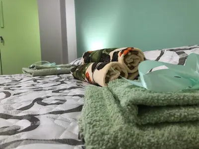 Letto o letti in una camera di Residence Corso 50
