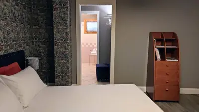 Letto o letti in una camera di Casetta Morris