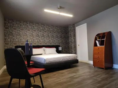 Letto o letti in una camera di Casetta Morris